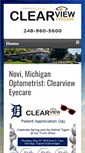 Mobile Screenshot of clearvieweyecare.com